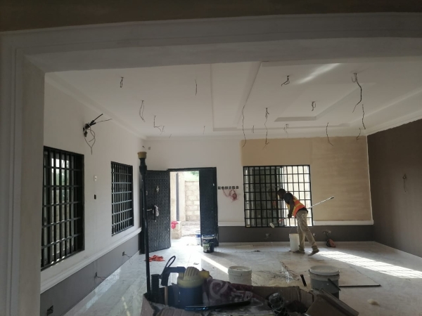 Plaster of Paris (POP) work