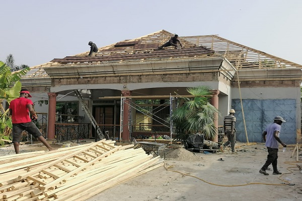 Roof Tiles installation